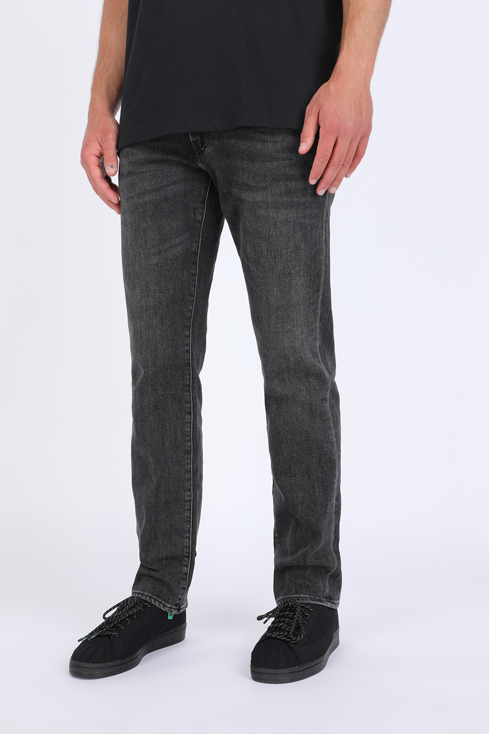 Pharrell Williams Primeknit Superstar Shoes in Black